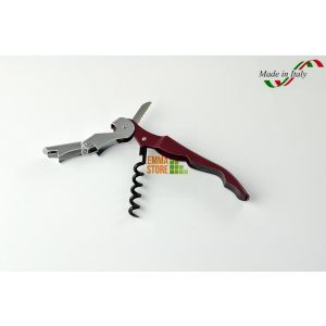 LEVATAPPO CAMERIERE A SNODO CON COLTELLINO SEGHETTATO CAVATAPPI APRIBOTTIGLIA