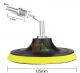 PIASTRA PER LUCIDARE PAD 115 MM TAMPONE PER SMERIGLIATRICE UNIVERSALE LUCIDATURA 