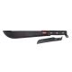 MACHETE BORNEO 450 VALEX LAMA DRITTA TAGLIA RAMI COLTELLO + FODERO