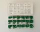 GUARNIZIONI O-RING IN GOMMA SET 270 PEZZI VERDI 