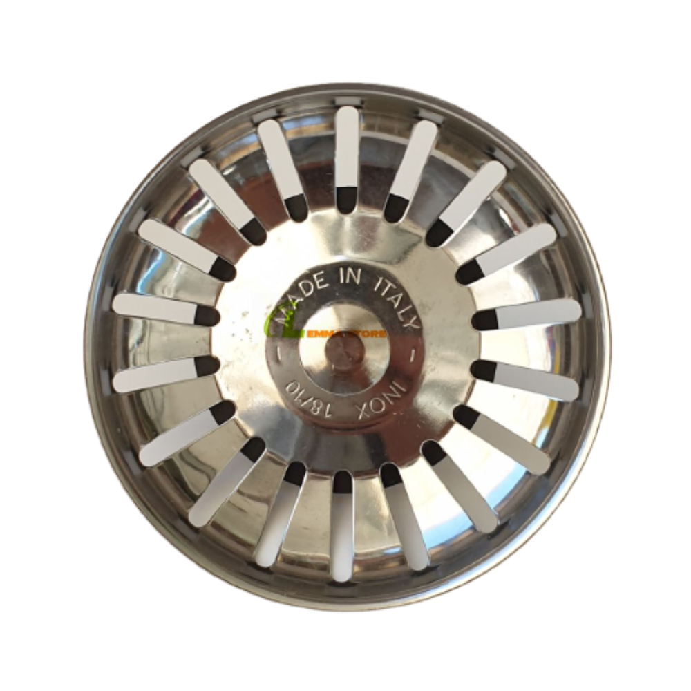 2 Tappi Lavandino Acciaio Inox 304 - Diametro 78mm, Universali - Foto 10