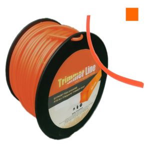 FILO DECESPUGLIATORE A STELLA QUADRATO 4 MM BOBINA 100M TAGLIAERBA CAVO MATASSA 