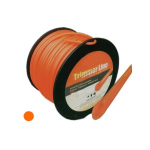 FILO PER DECESPUGLIATORE TONDO 3 MM BOBINA 100M TAGLIAERBA CAVO MATASSA ROSSO