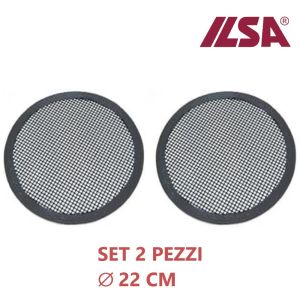 PROTEZIONE PER PIANI AD INDUZIONE TONDA 2 PEZZI CON BORDO RINFORZATO 22 CM ILSA COTTURA INDUZIONE 