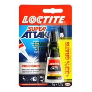 ATTAK SUPER PRECISION COLLA 5 GR LOCTITE UNIVERSALE ISTANTANEA ATTACCATUTTO