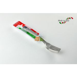 SET 6 FORCHETTE FORCHETTA FRUTTA DA TAVOLA PICCOLA FORCHETTINA ACCIAIO INOX 18/10