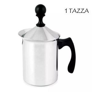 MONTALATTE CAPPUCCINO PENTOLINO 1TAZ. SCHIUMA LATTE CAFFE CAPPUCCINATORE MANUALE