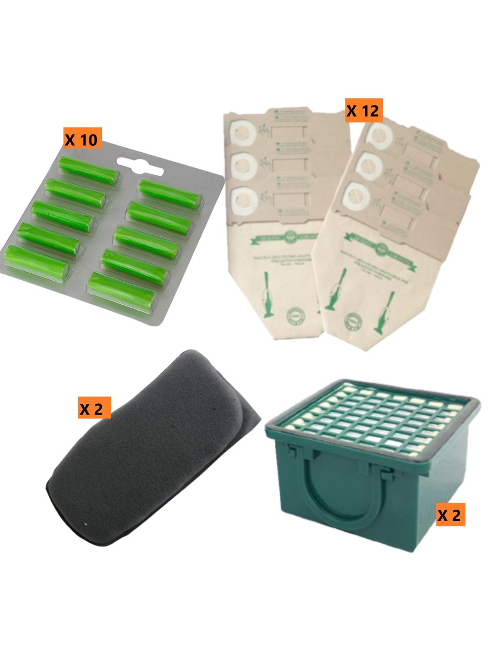 Ricambio Spazzola Per Vorwerk Folletto Sottospazzola Con Setole Per Folletto VK135 E VK136 - Ricambio Per Aspirapolvere Vorwerk Sottospazzola Vk135-136 - Foto 8