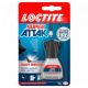 COLLA ATTAK CON PENNELLO APPLICATORE LOCTITE ADESIVO UNIVERSALE ISTANTANEA 5GR 