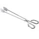 PINZA DA BARBECUE GIRA CARNE CROMATA 56 CM