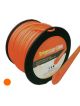 FILO PER DECESPUGLIATORE TONDO 3 MM BOBINA 100M TAGLIAERBA CAVO MATASSA ROSSO