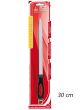 ACCIAINO OVALE AFFILACOLTELLI ASTA PER AFFILARE LAMA COLTELLO 30CM CROMIZZATO
