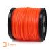 FILO PER DECESPUGLIATORE QUADRATO 3 MM BOBINA 100M TAGLIAERBA CAVO MATASSA ROSSO