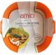 CESTELLO IN SILICONE QUADRATO 20 CM PER FRIGGITRICE AD ARIA E MICROONDE ANTIADERENTE RIUTILIZZABILE RESISTENTE AL CALORE