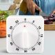 CONTAMINUTI TIMER PER CUCINA MECCANICO 60 MINUTI (NO BATTERIE) CON SUONERIA