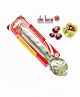 TAGLIA CASTAGNE PINZA IN ACCAIO INOX CON DOPPIA LAMA DENATATA CROCE 